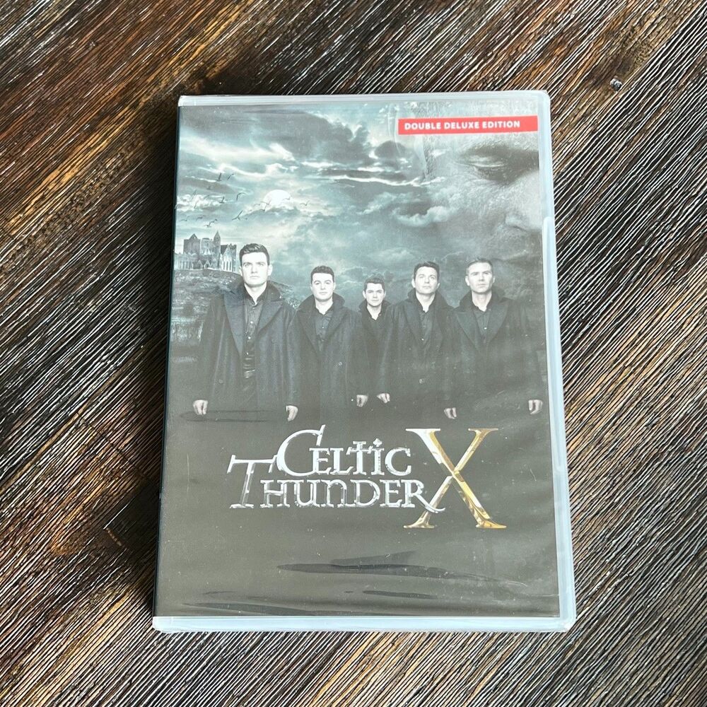Celtic Thunder X Double Deluxe Edition 2 DVD Set 2018 Live Concert Sealed NEW
